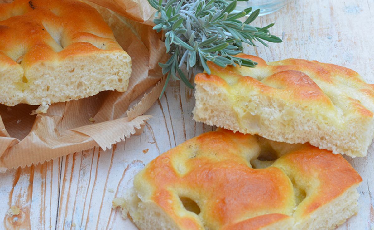 La ricetta della focaccia Locatelli