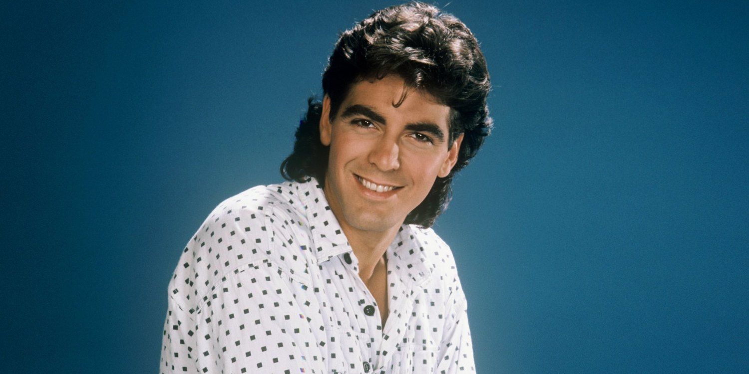 George Clooney da giovane... che ciuffo!