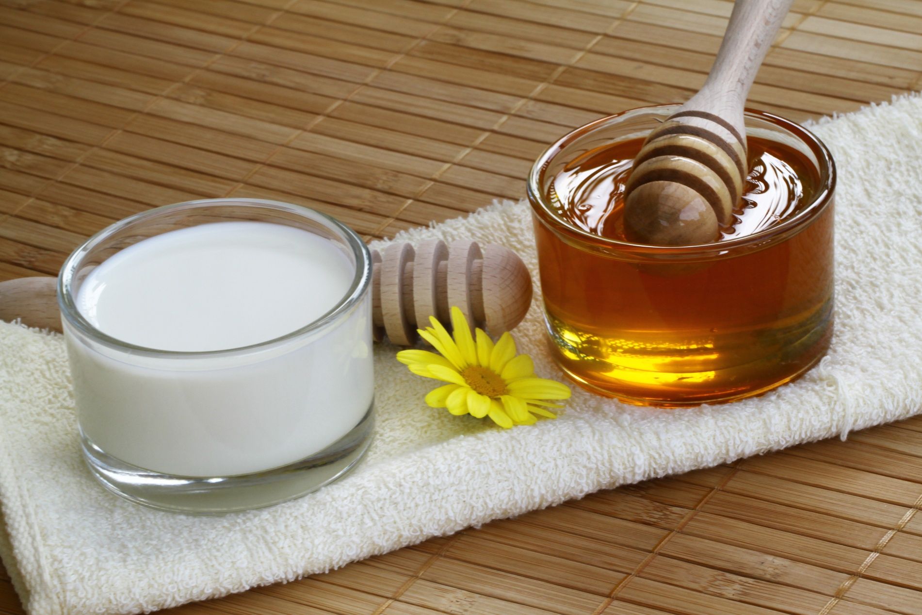 Maschera latte e miele anti-aging: la ricetta
