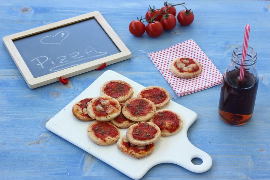 Pizzette veloci allo yogurt