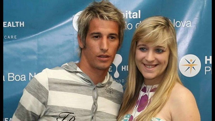 Fabio Coentrao e Andreia