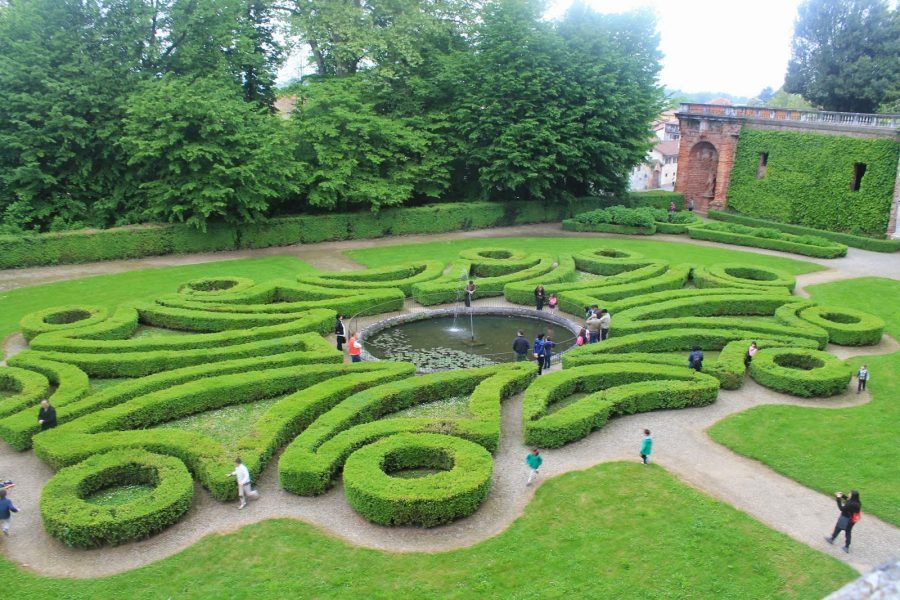 Il giardino del castello