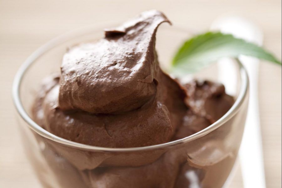 Mousse al cioccolato vegan