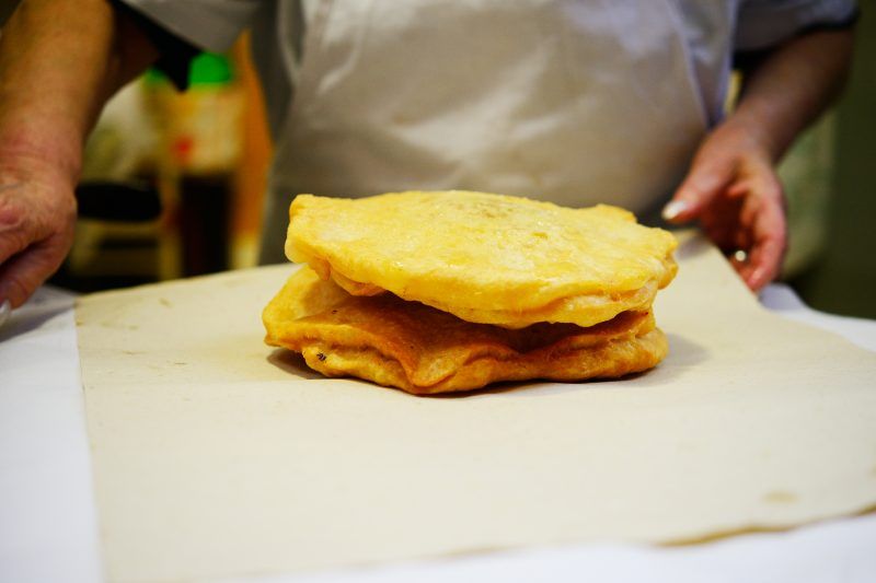 Pizza fritta