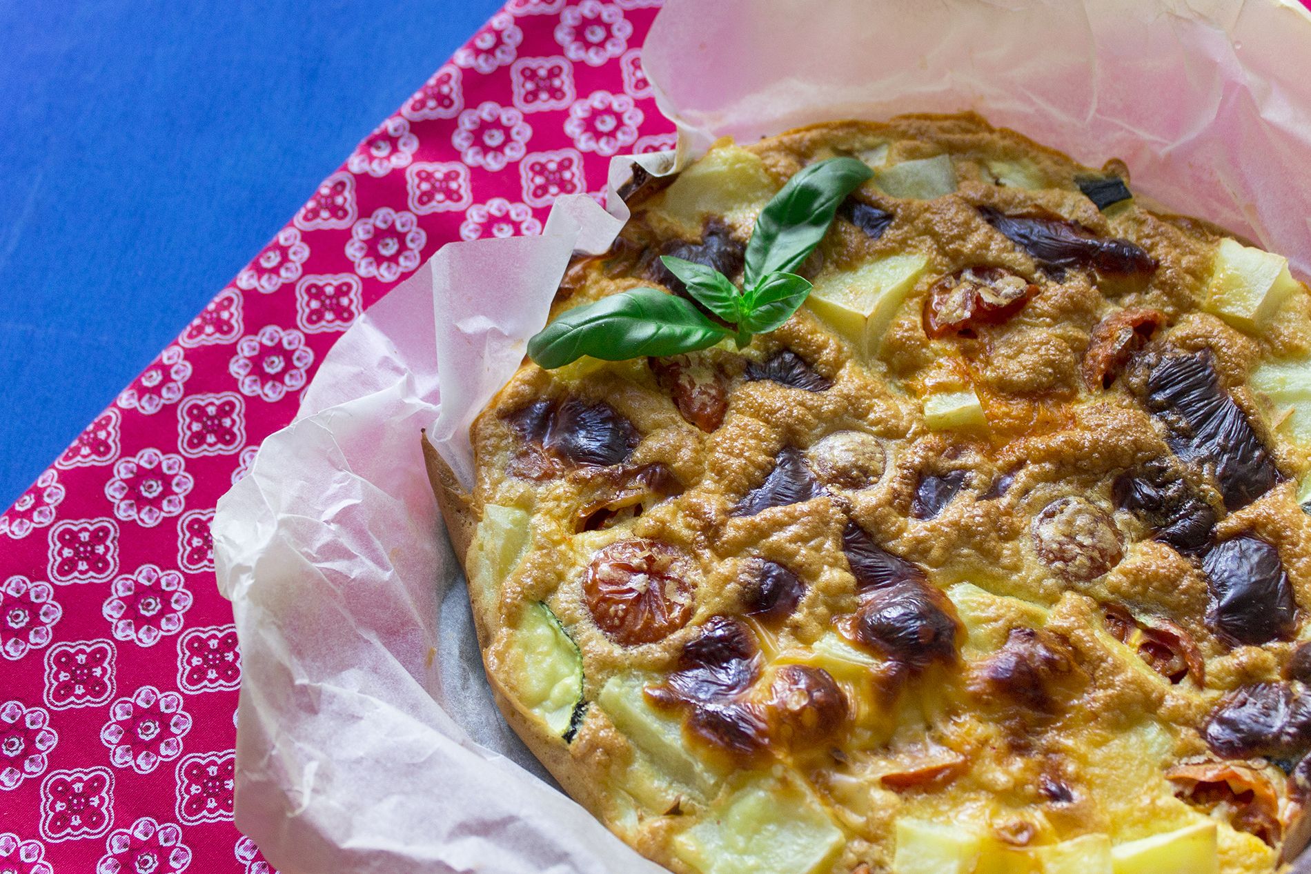 Torta di verdure al forno