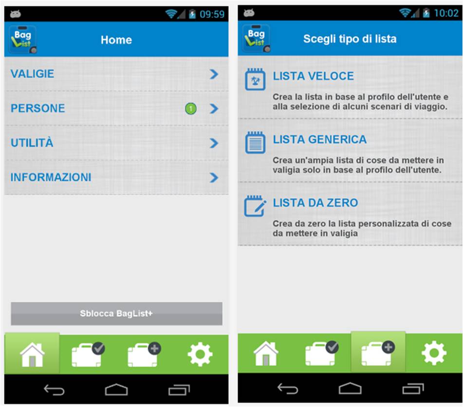 BagList-applicazioni-Android-vacanze