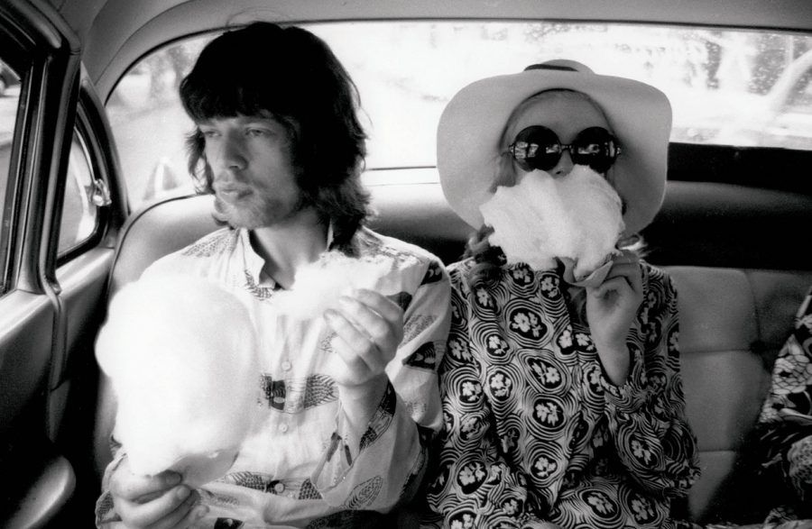 Mick Jagger e Marianne Faithfull