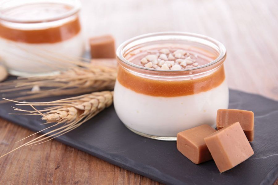 Panna cotta al caramello