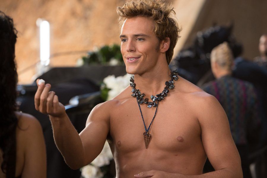 Sam Claflin in Hunger games, la ragazza di fuoco