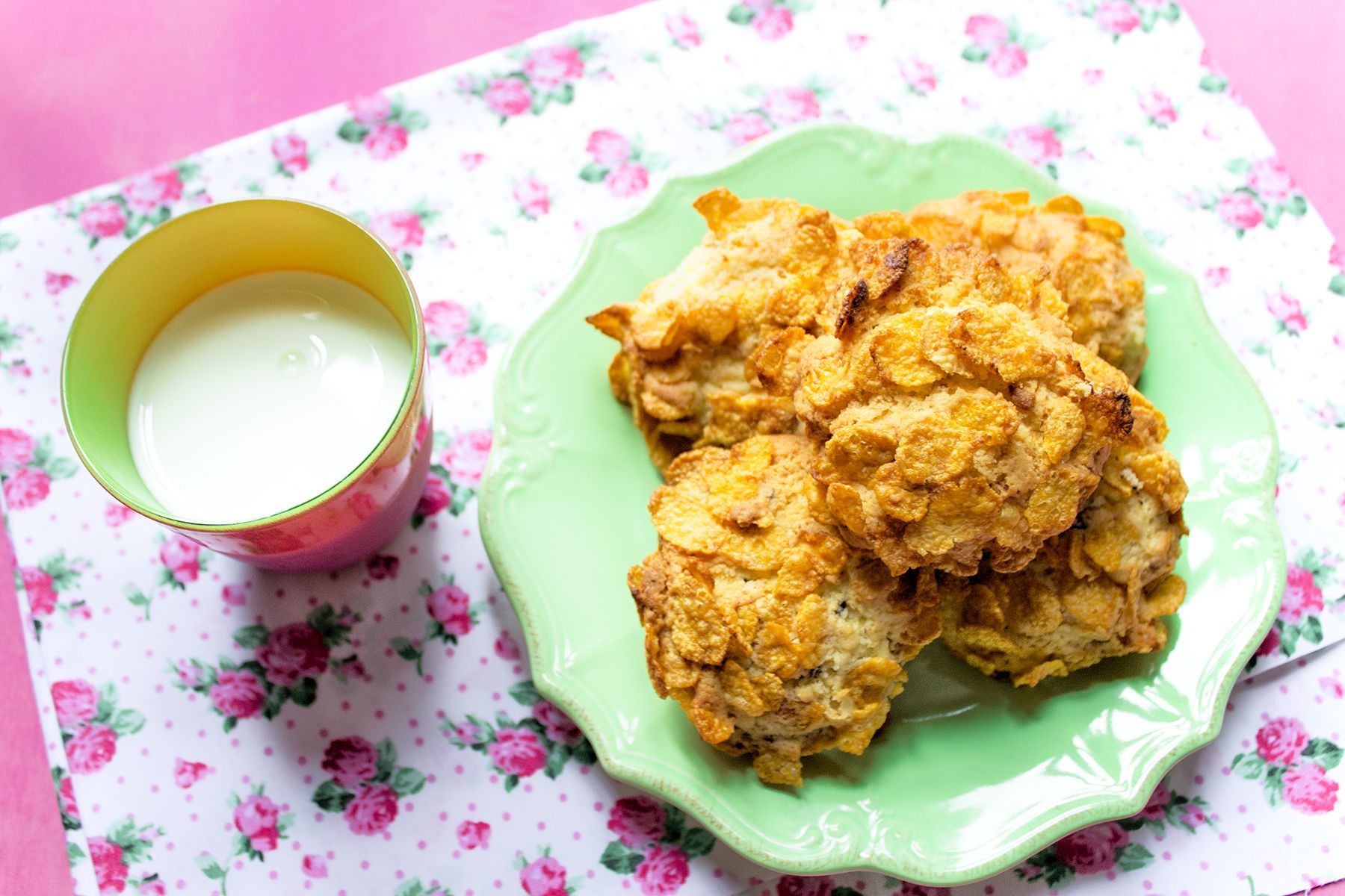 Biscotti ai corn flakes fatti in casa