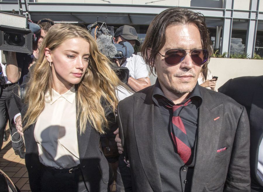 Amber Heard e Johnny Depp