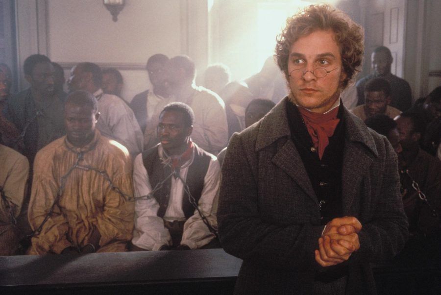 Matthew McConaughey nel film Amistad