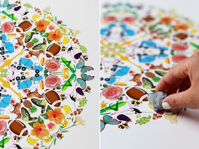 disegno stickers mandala