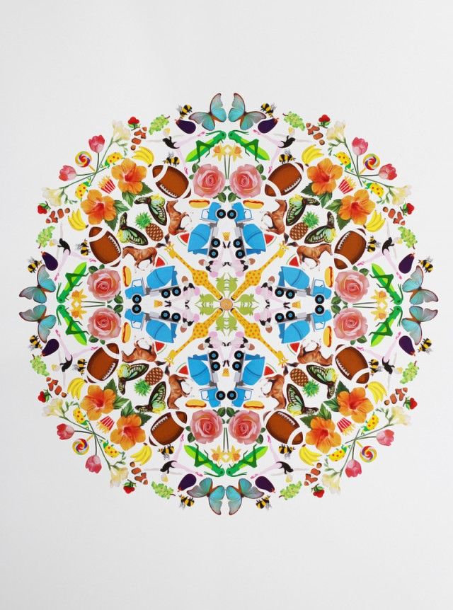 stickers mandala