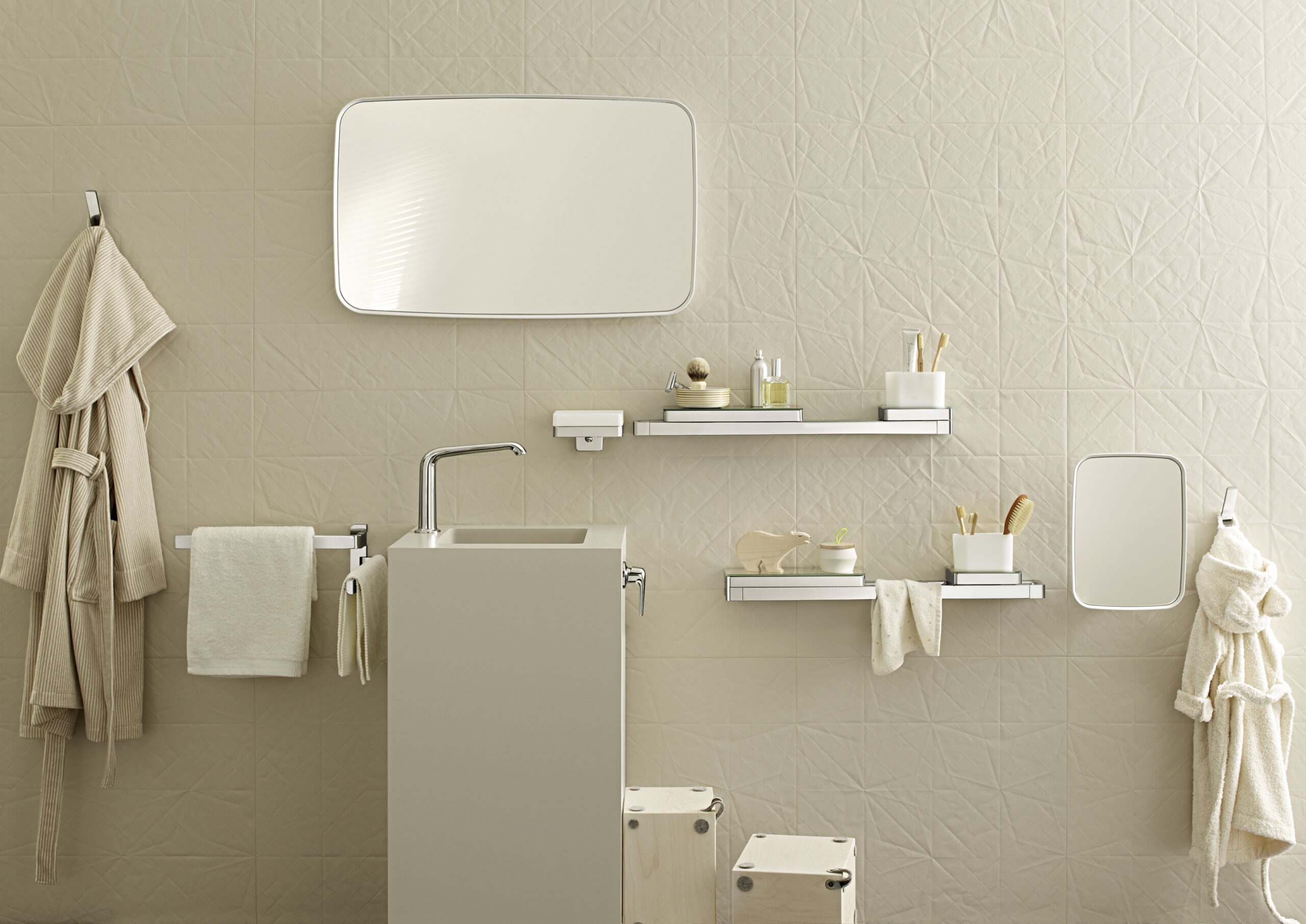 Un bagno perfetto e in ordine