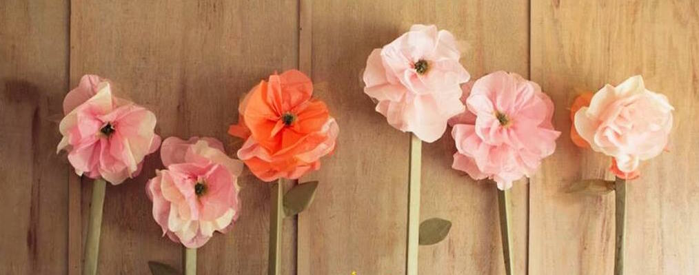 DIY: fiori giganti di carta