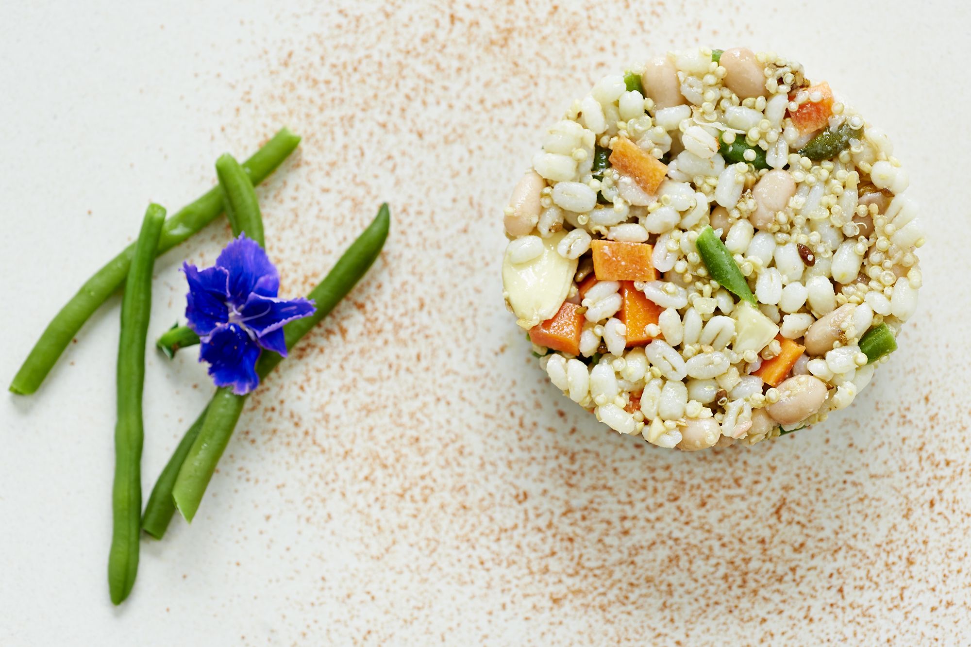 Insalata di orzo e quinoa