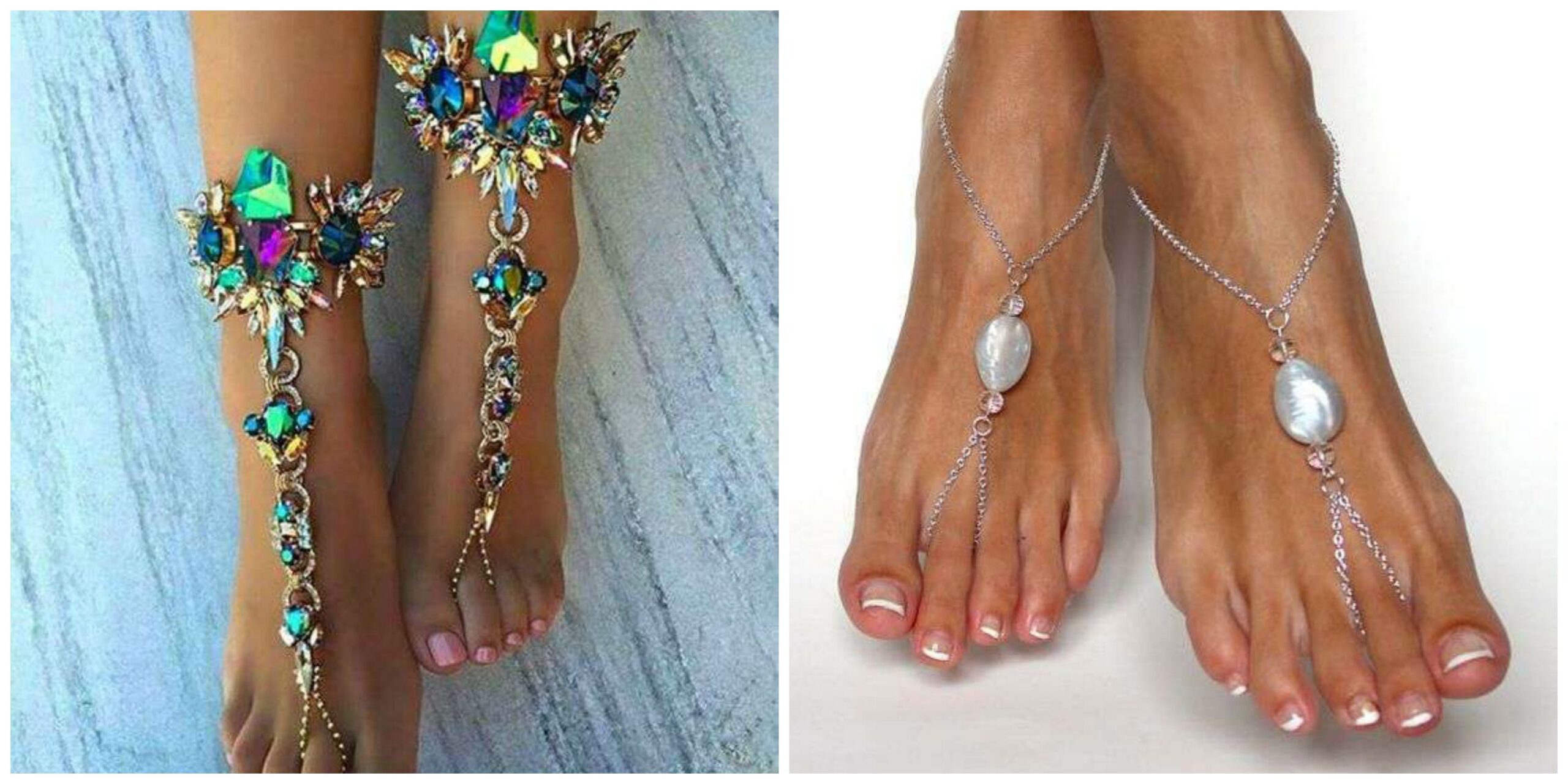 I gioielli per i piedi più glam da indossare in spiaggia