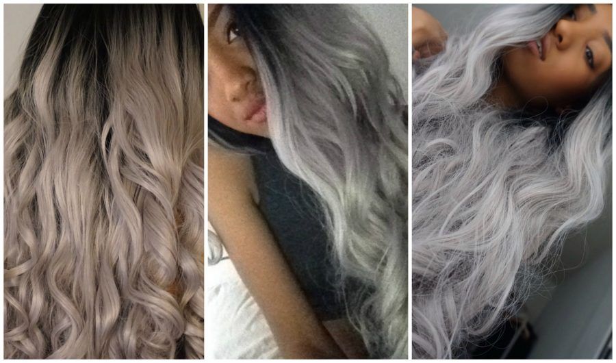 Grey Ombre Hair