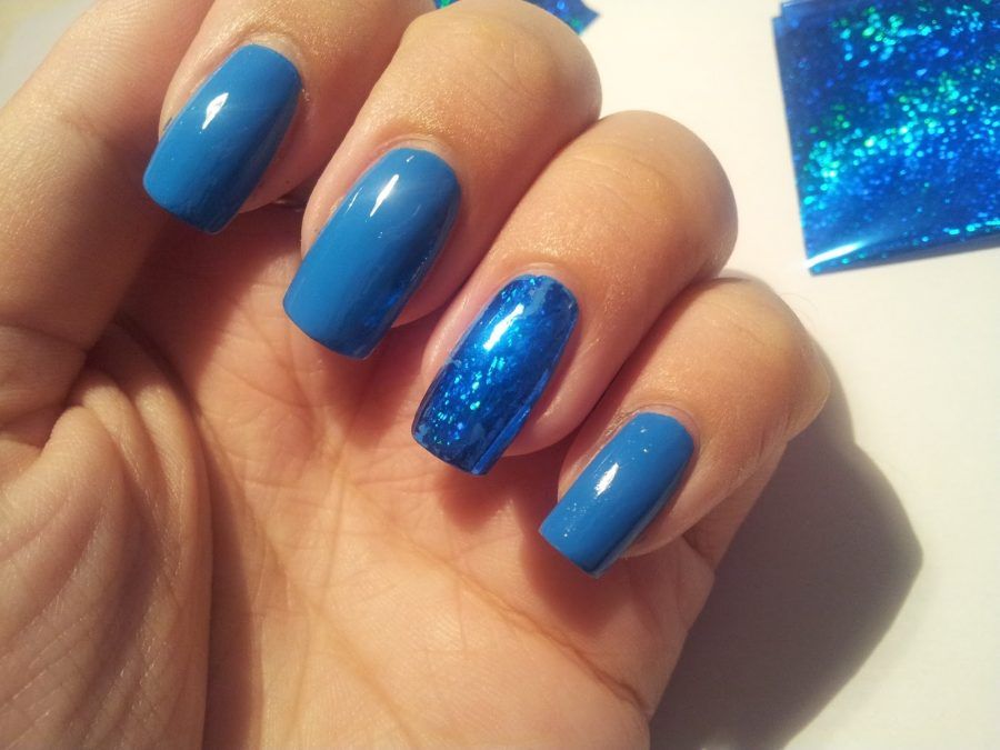 Smalto blu