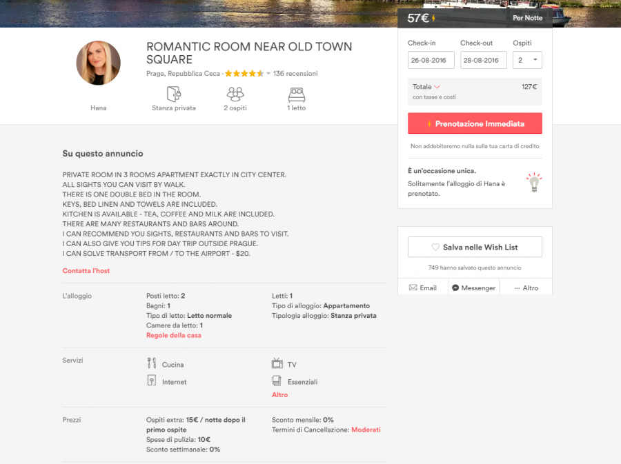 Affittare con Airbnb