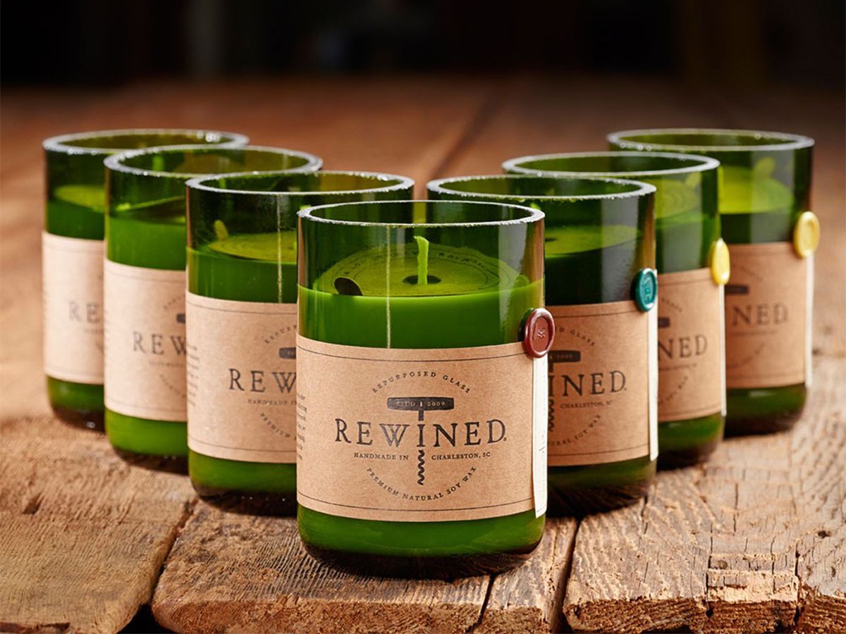 rewined-candle