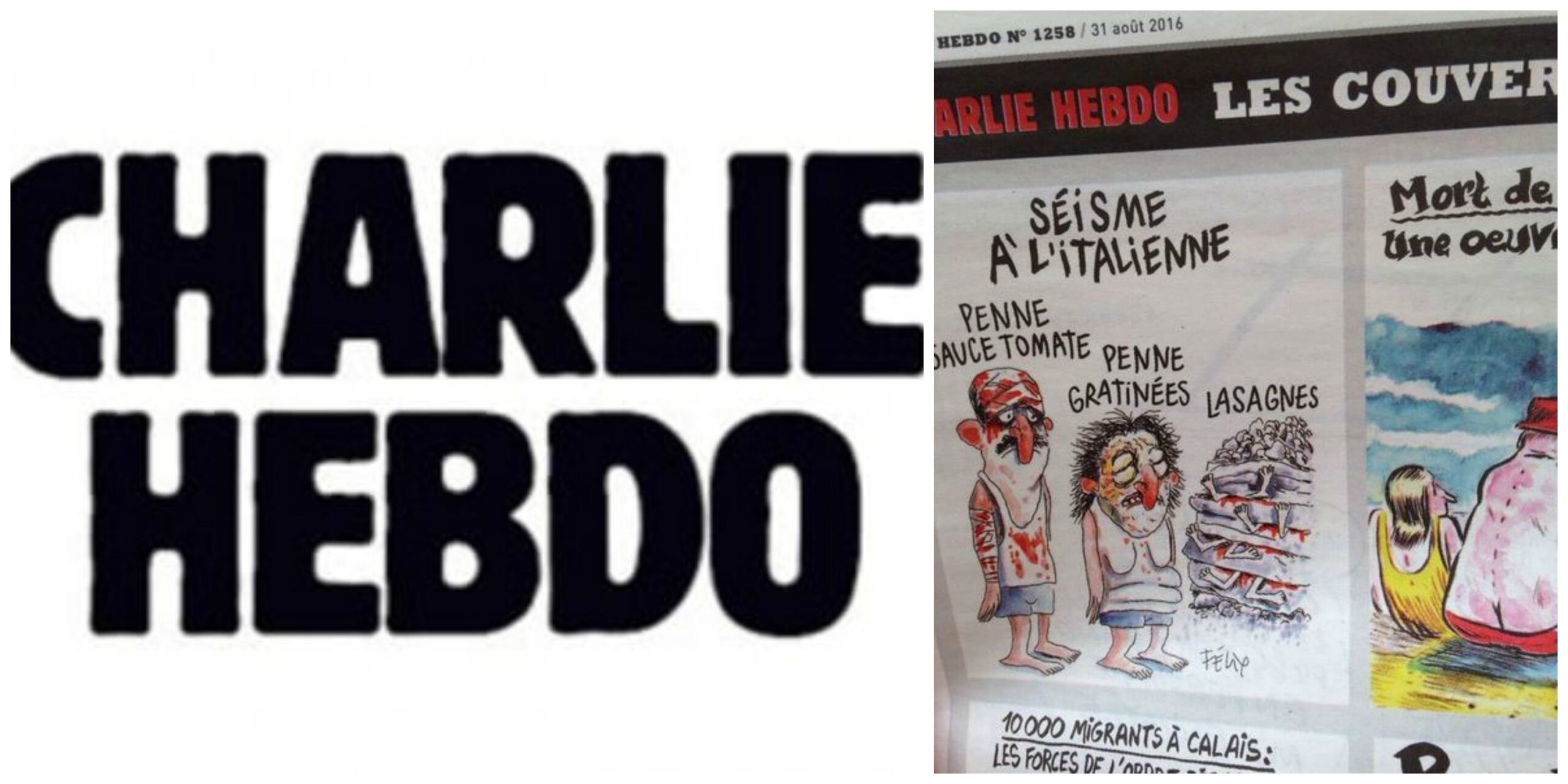 Charlie Hebdo: la vignetta che ha scatenato le ire degli italiani