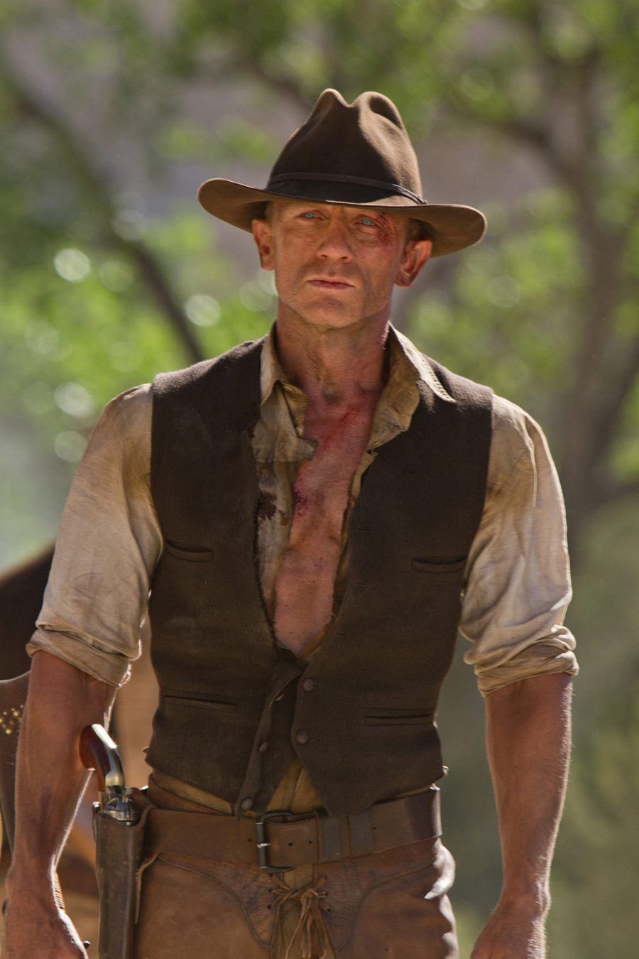 Daniel Craig nel film Cowboys & Aliens