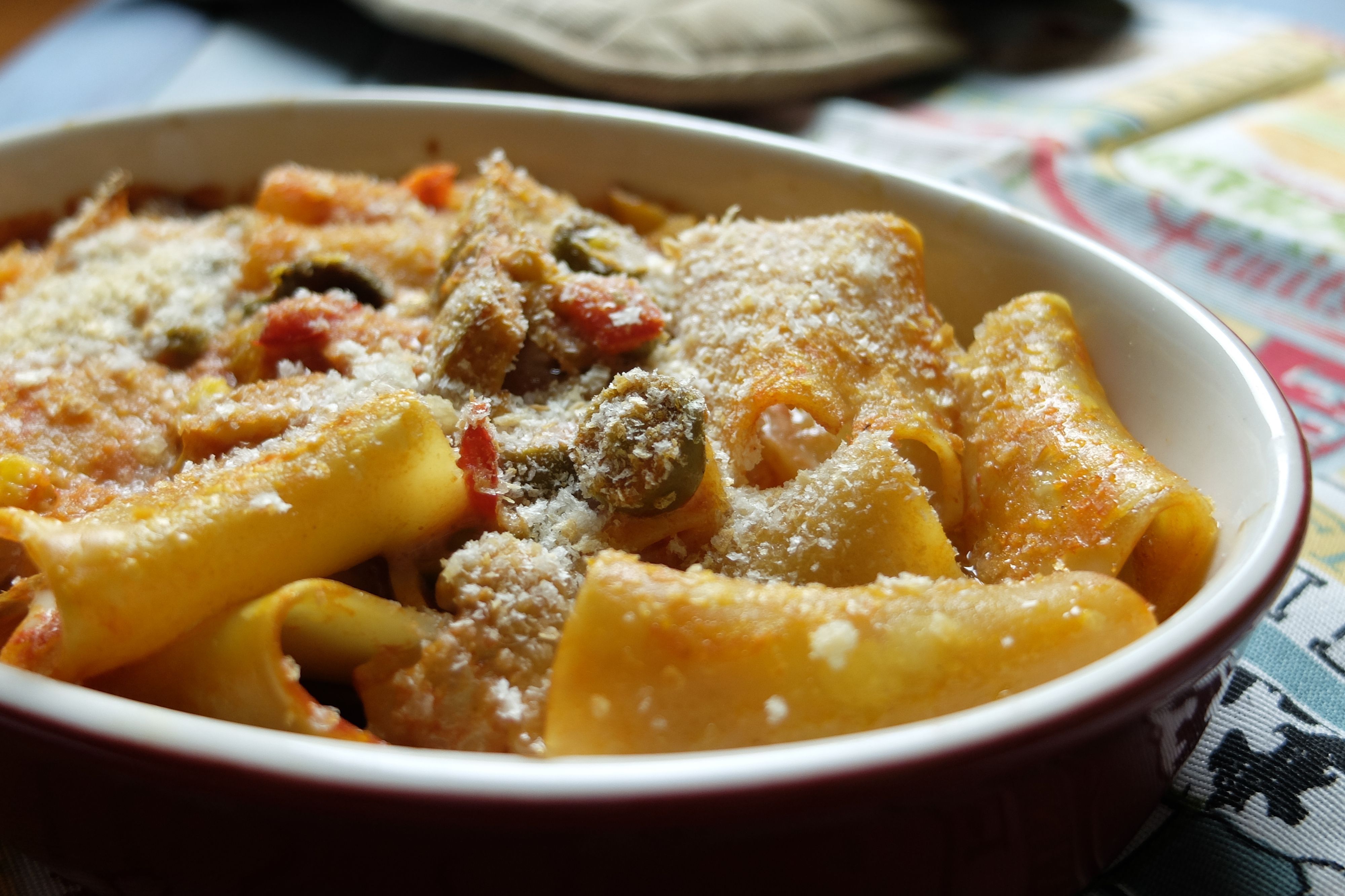 pasta al forno con le verdure