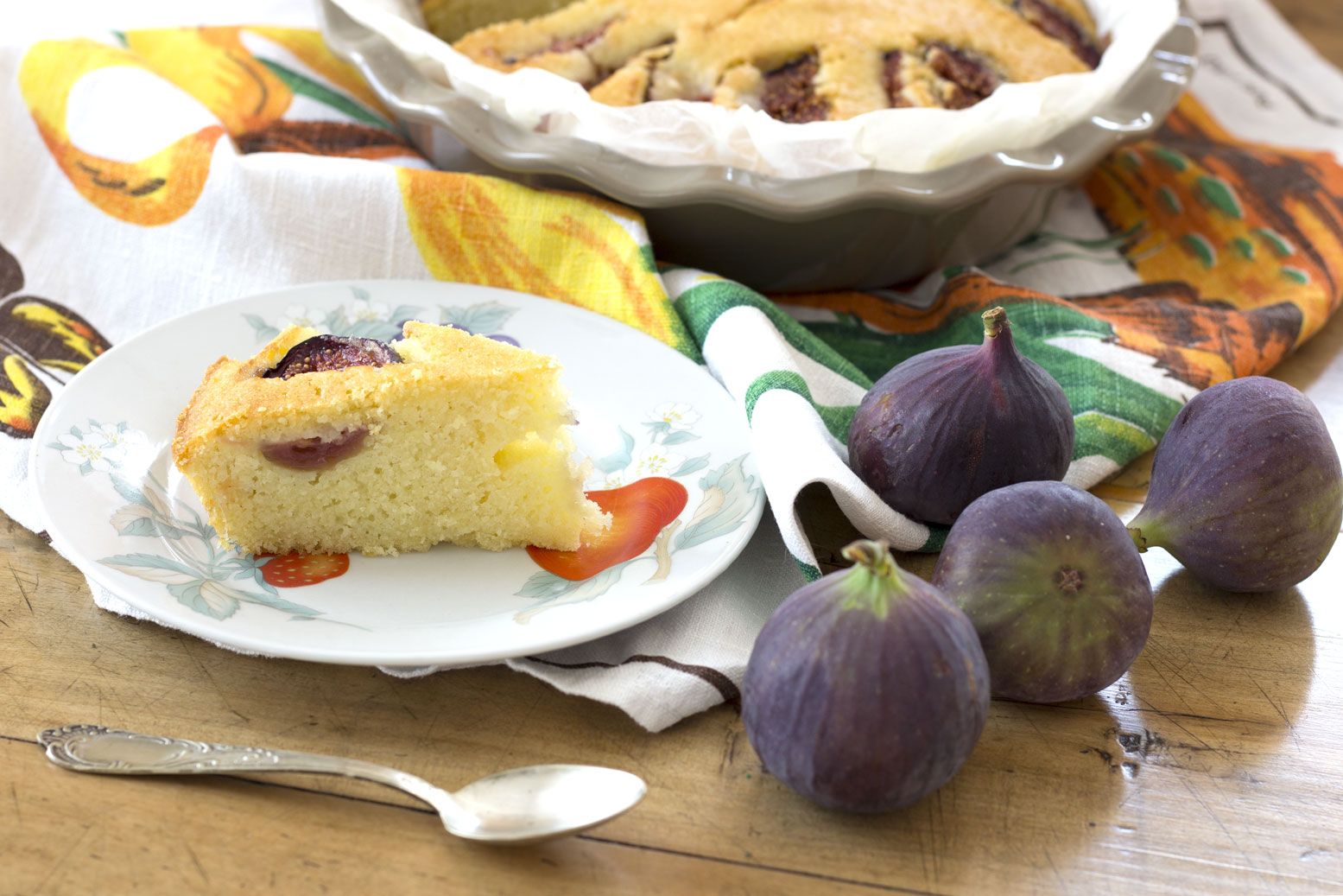 Torta di fichi e mandorle