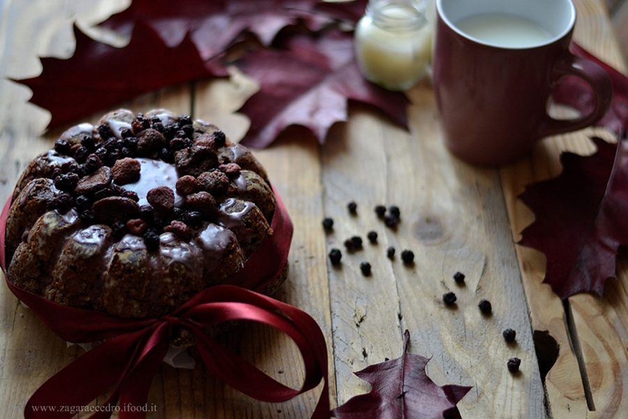 TORTA AL SUCCO DI MIRTILLI E SEMI DI PAPAVERO