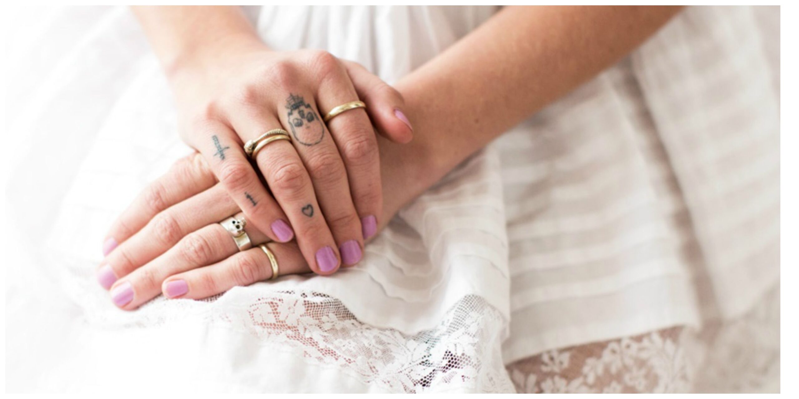Mini tattoo per le dita e per le mani