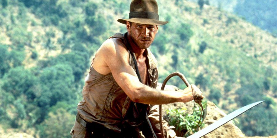 Harrison Ford nei panni di Indiana Jones