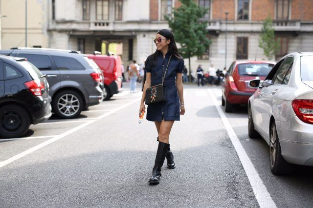 Milano Fashion Week, terzo giorno di street style: Auwei Zhangzou