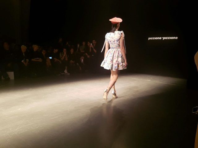 Piccione.Piccione a Milano Moda Donna primavera-estate 2017