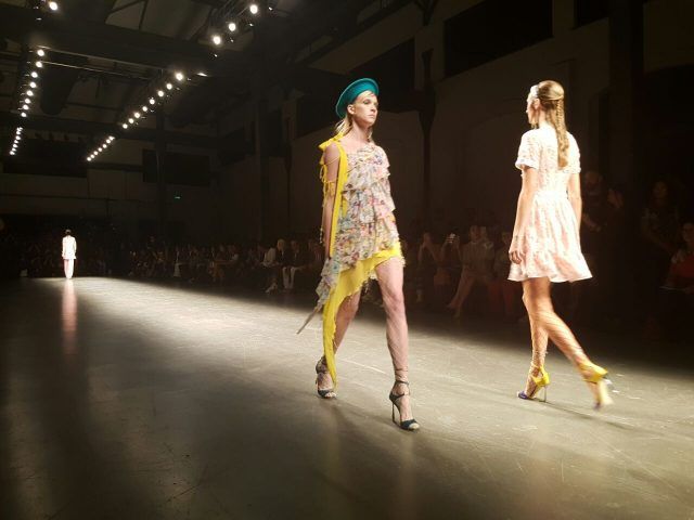 Piccione.Piccione a Milano Moda Donna primavera-estate 2017