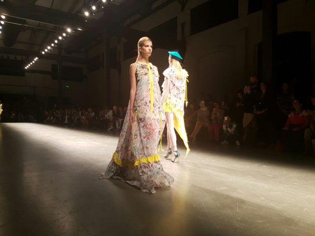 Piccione.Piccione a Milano Moda Donna primavera-estate 2017