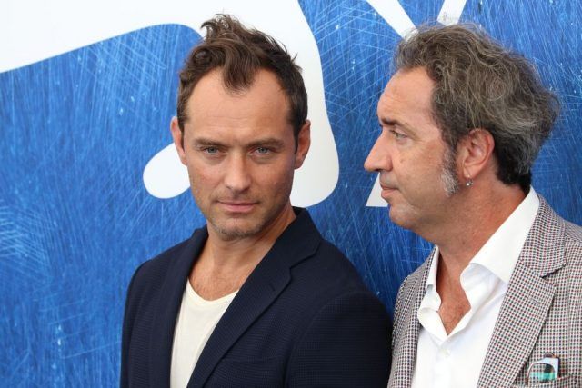 Jude Law e Paolo Sorrentino per il Photocall di The Young Pope
