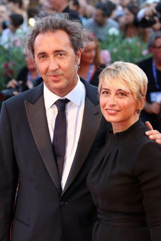 Paolo Sorrentino e Daniela D'AntonioAlessia Reato sul red carpet di The Young Pope