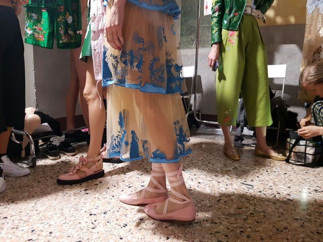 E le scarpe sono davvero originali.