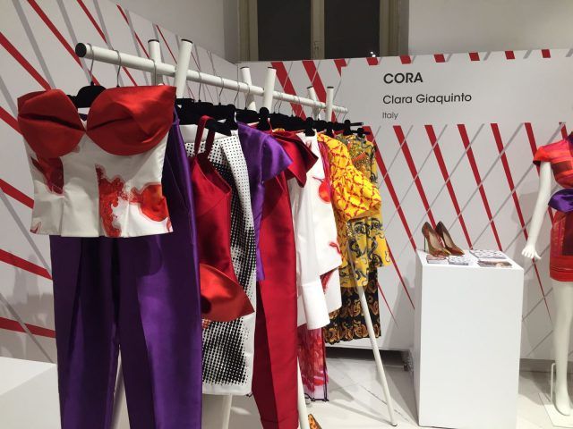 Designer emergenti dall'Italia e dal mondo all'evento Who is on Next? e Vogue Talents: Cora, Clara Giaquinto, Italia