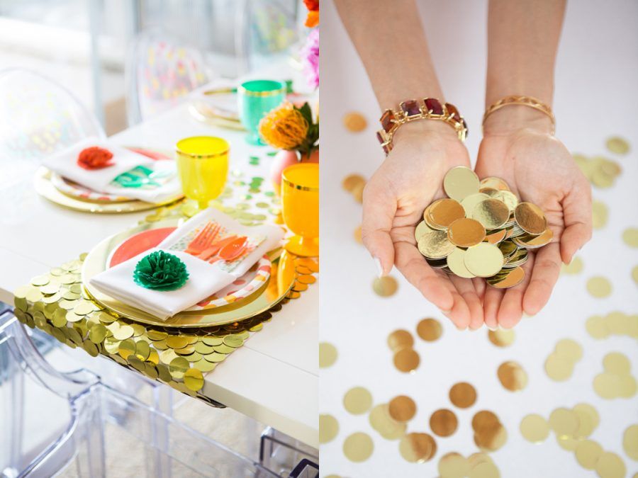 Confetti Table Runner