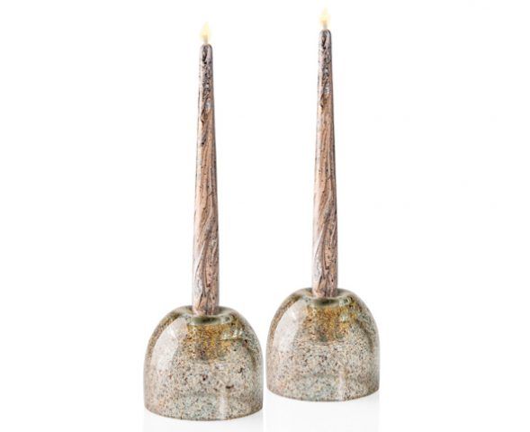Candelabri in vetro soffiato, prezzo su richiesta