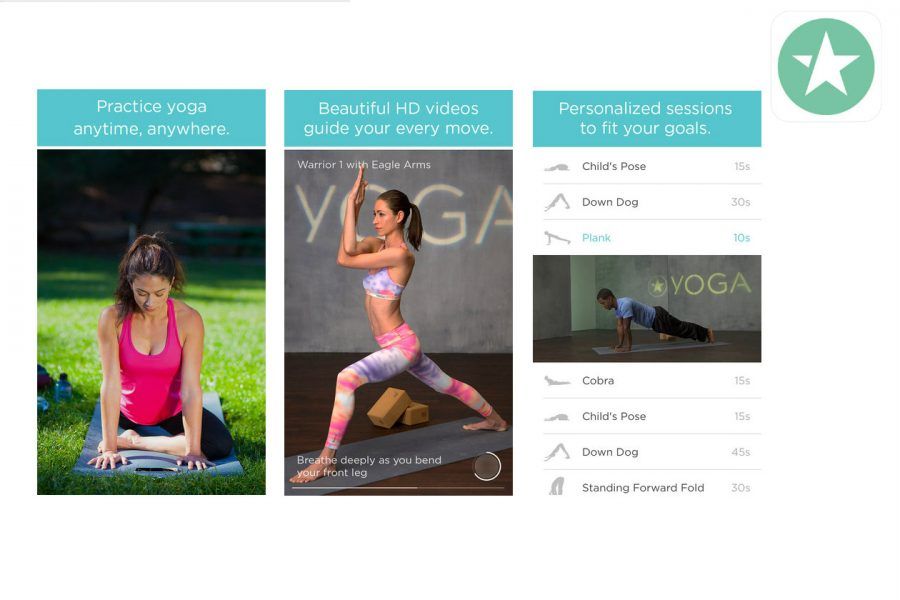 FitStar Yoga per diventare yogini a casa nostra.