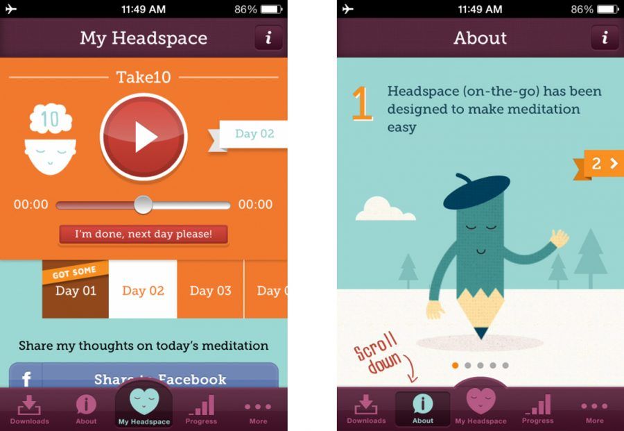 Headspace è un piccolo guru della meditazione.