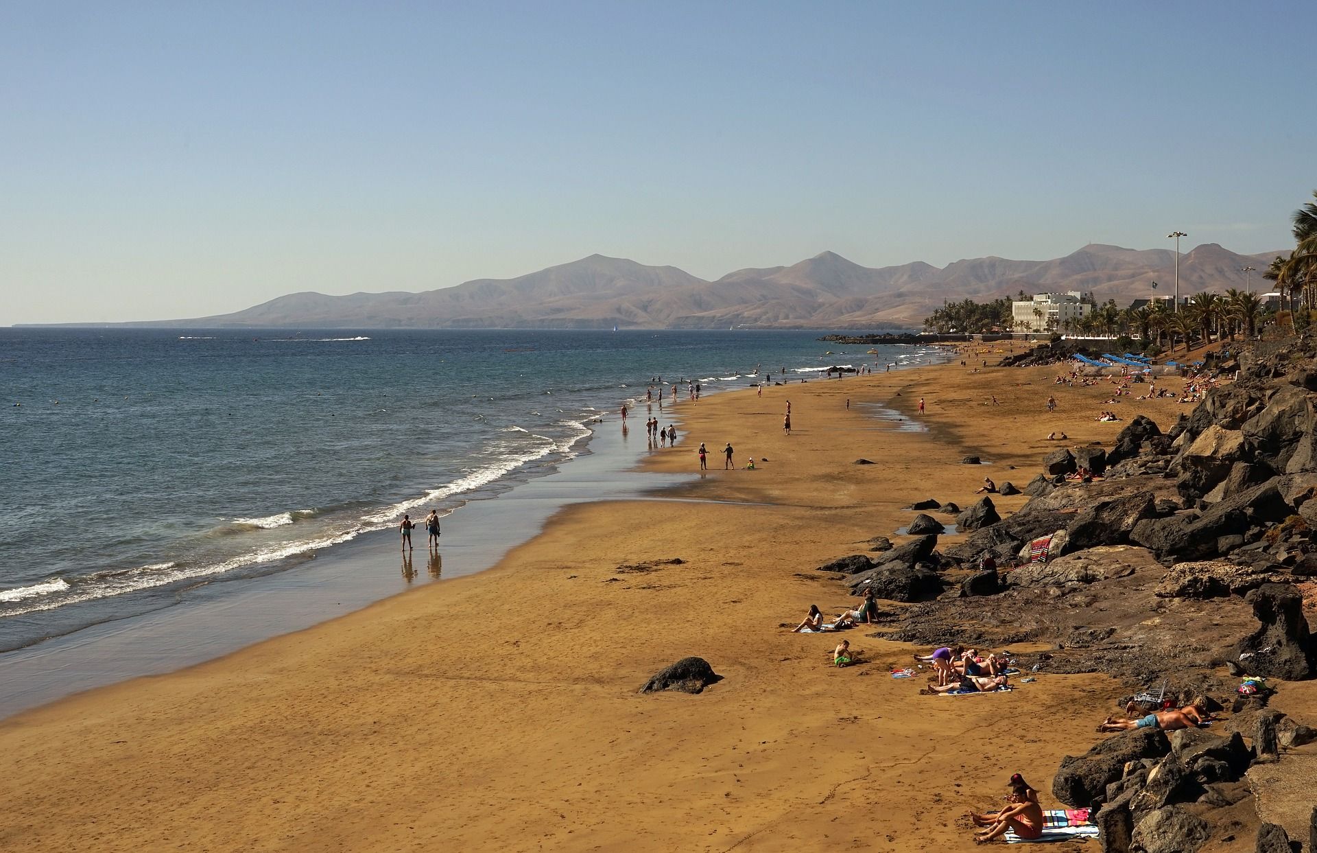 Lanzarote: vacanza in spiaggia in inverno