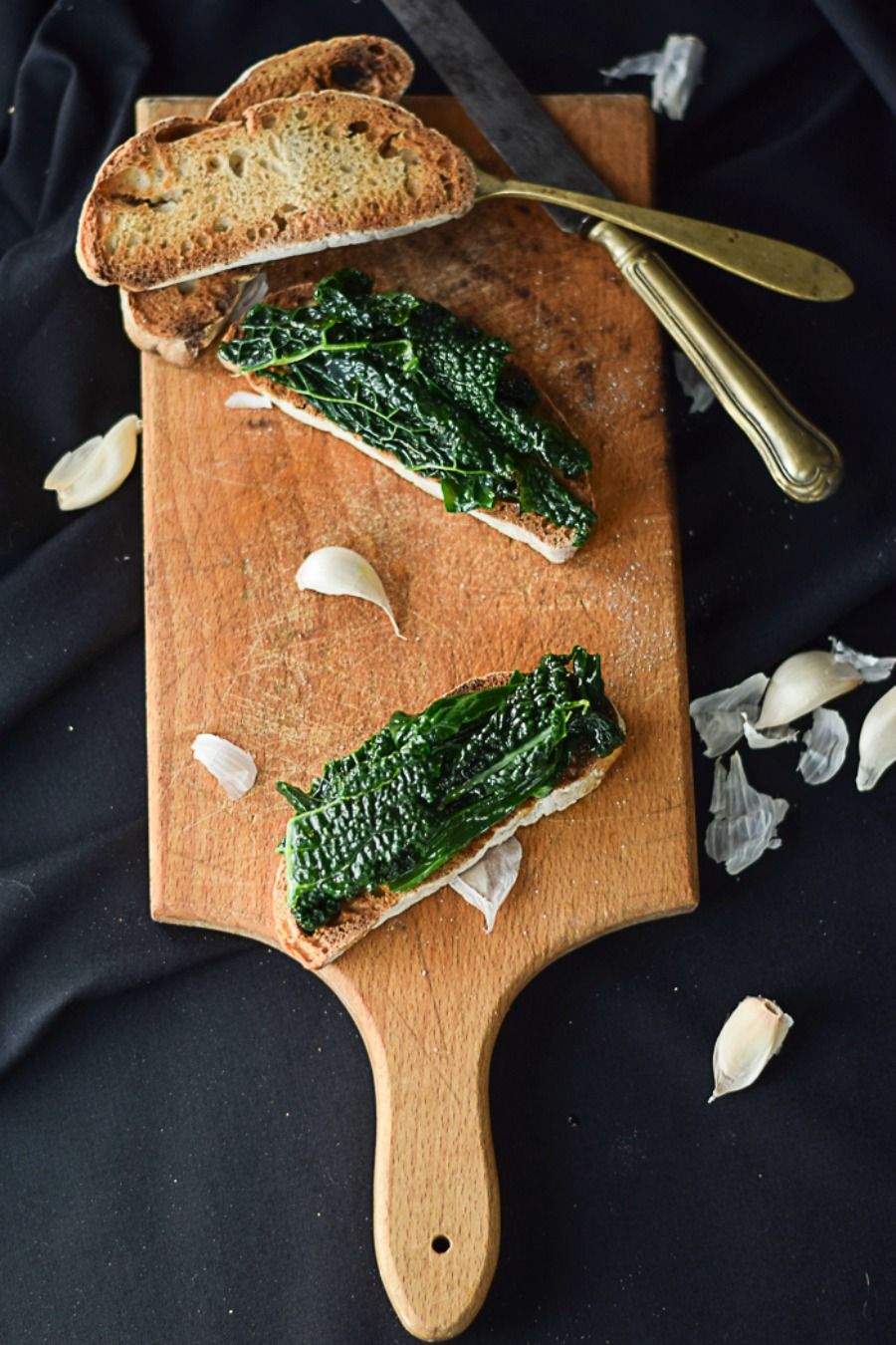 Bruschetta di cavolo nero