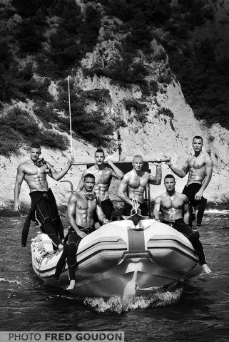 Calendario 2017 dei pompieri francesi