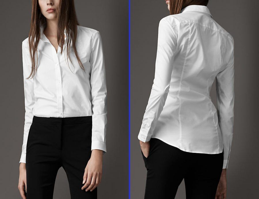 dentro un pantalone a vita alta, o fuori, fa sempre la sua porca figura!