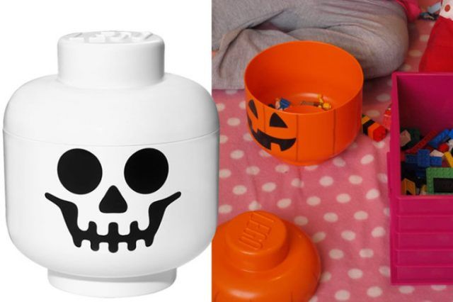 Le teste di Legoa forma di zucca e di fantasma